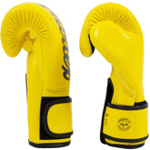 Fairtex BGV14 Yellow Muay Thai Boxing Gloves